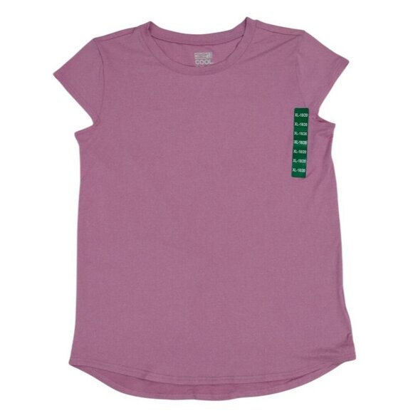 32 Degrees Kids XL Short Sleeve T-Shirt Purple Lightweight Stretchy. - Picture 1 of 7
